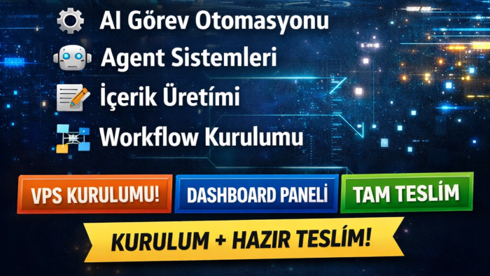 sana otomatik çalışan AI sistem kurarım