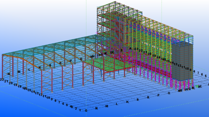 tekla programı ile 3d model ve imalat resimleri hazırlarım