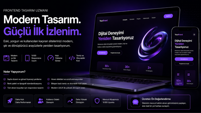 eski web sitenizi yenileyebilirim