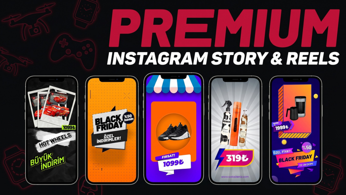 sosyal medya hesabınıza premium reels ve story hazırlarım