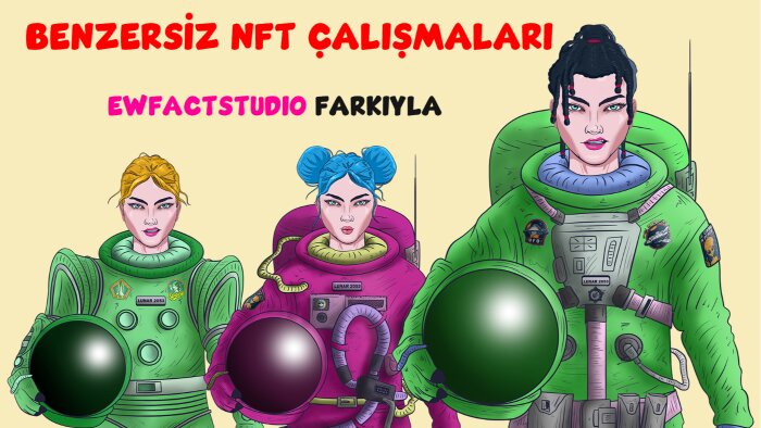 nft tasarlayıp size özel koleksiyonlar oluştururum