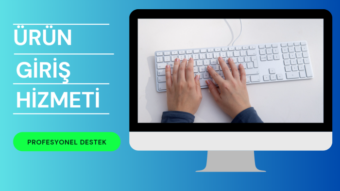 hatasız ve hızlı bir şekilde ürün girişi yapabilirim