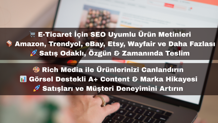 trafik arttıracak SEO e-ticaret metinlerinizi üretebilirim