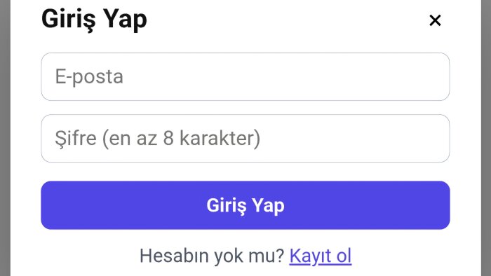 sizin için login panel yaparım