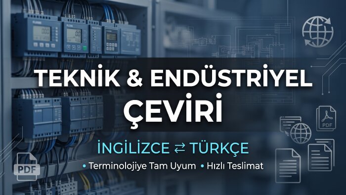 teknik, akademik ve sektörel belgelerinizi çeviririm