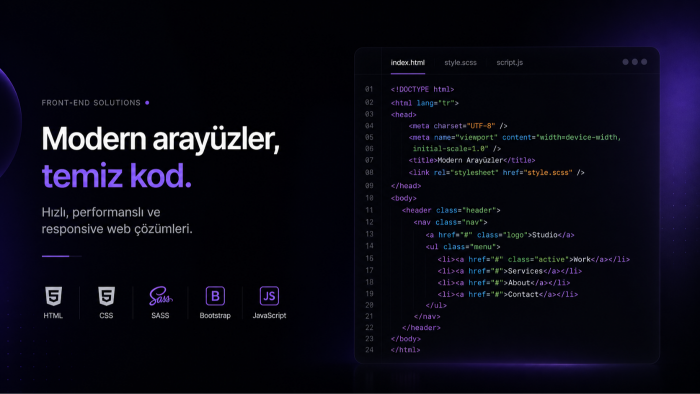 figma tasarımlarınızı responsive HTML CSS’e dönüştürebilirim