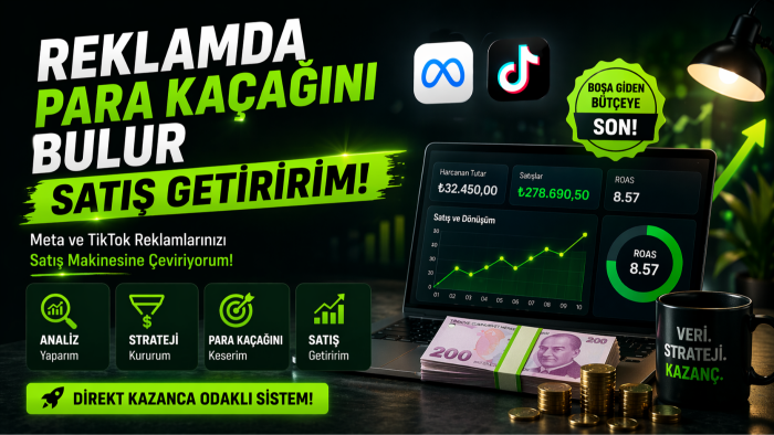 reklam bütçenizi nakit kazanca çeviren sistemler kurarım