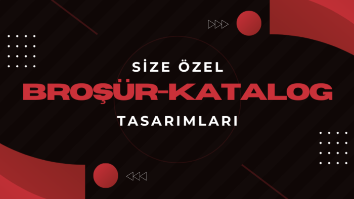 ilgi çekici broşür-katalog tasarımı yapabilirim
