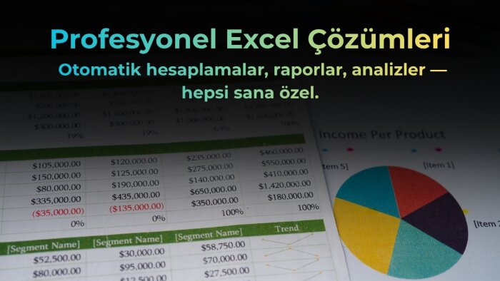 profesyonel excel hizmeti sunarım