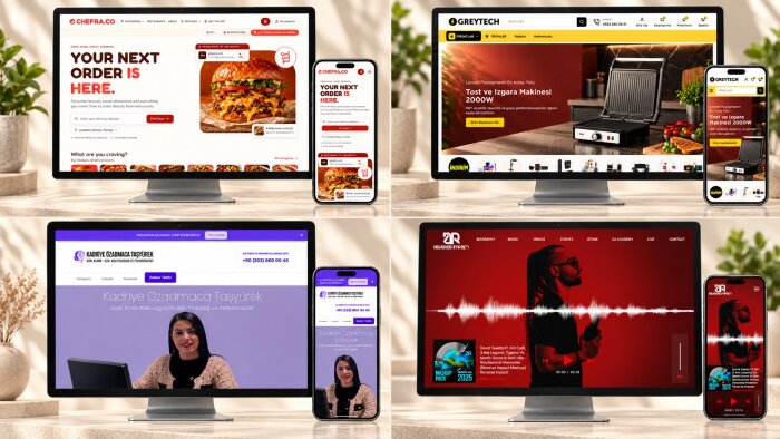 işletmenize özel modern WordPress web sitesi tasarlarım