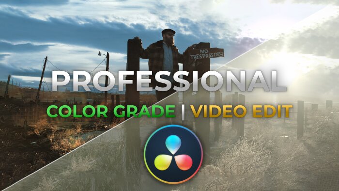 projelerinize color correction ve color grading yapabilirim