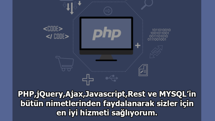 sizin için baştan sona web sitesi yapabilirim