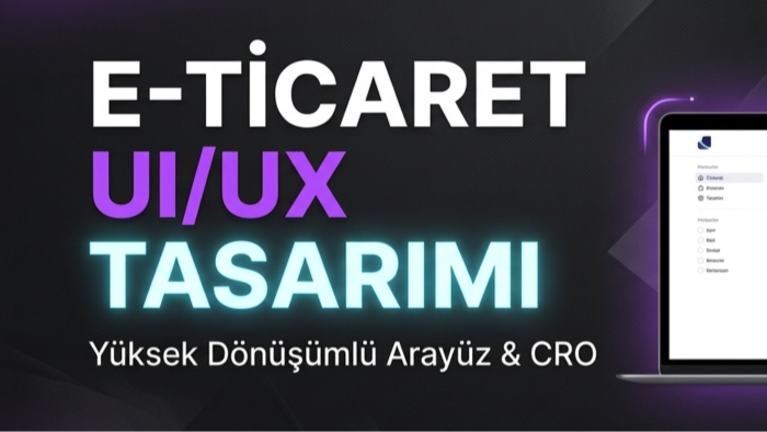 e-ticaret için ana sayfa ve ürün sayfası tasarlıyorum