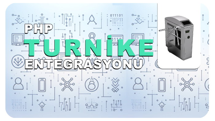 Turnike için giriş çıkış yazılımı yapabilirim