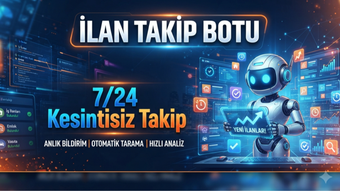 ikinci el sitelerinde 7/24 takip yapan bot hazırlıyorum