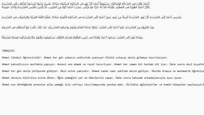 Arapçadan-Türkçeye Türkçeden-Arapçaya çeviri yapabilirim