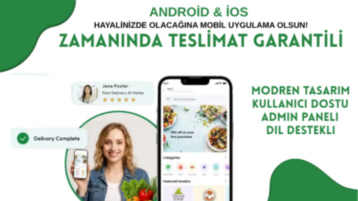 sizin için mobil uygulama geliştiririm