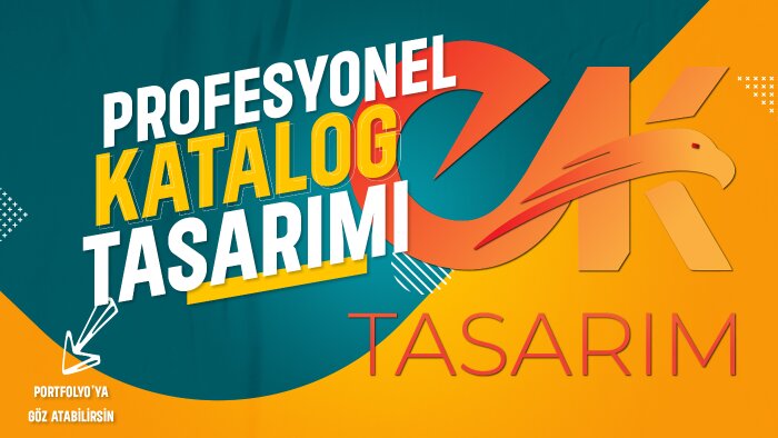 katalog ve broşürlerinizi profesyonel olarak tasarlarım