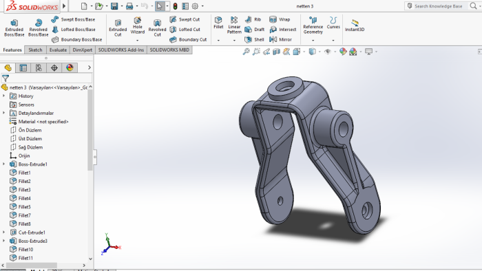 autocad/solidworks kullanarak 2D/3D teknik çizim yapabilirim
