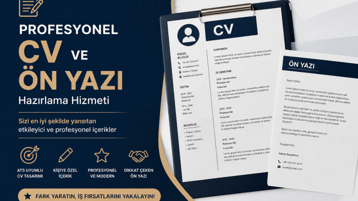 sizin için cv hazırlayabilirim