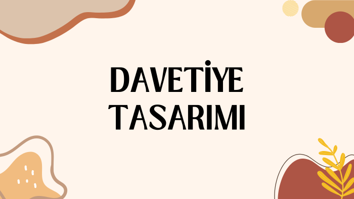 özel günleriniz için davetiyeler tasarlarım