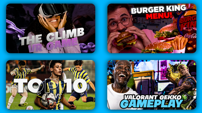 videolarınızı öne çıkaracak thumbnail tasarımı yaparım