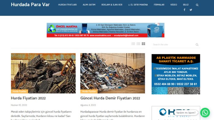hurdadaparavar.com sitemde tanıtım yazısı yayınlarım