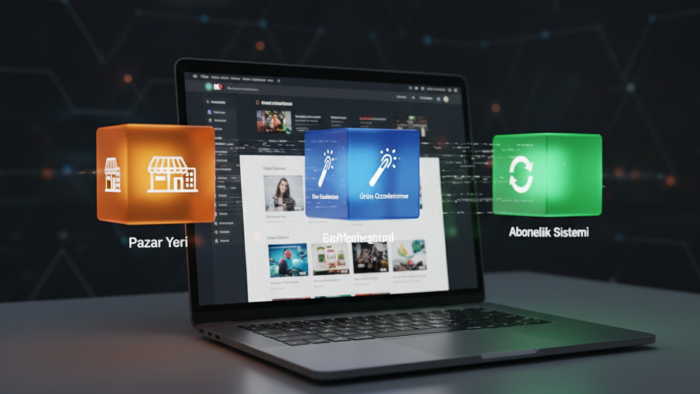kendi içinde farklı sistemleri olan e-ticaret sitesi yaparım