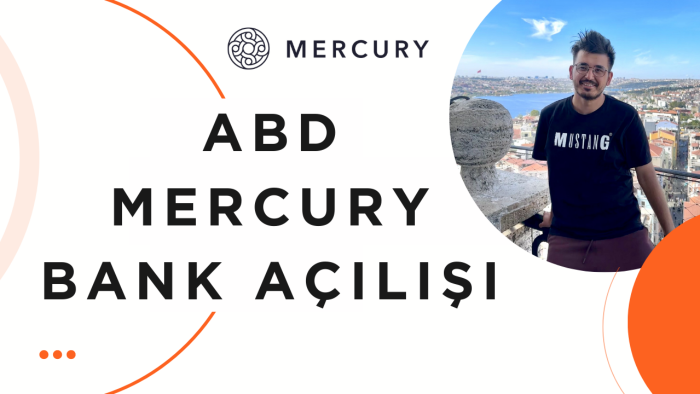 LLC şirketinize mercury bank hesabı açabilirim