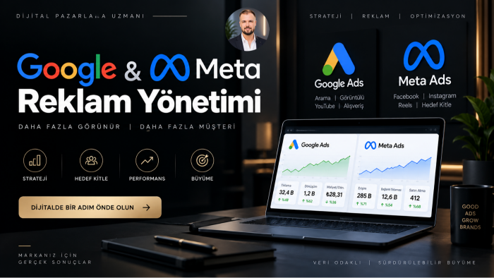 Meta & Google reklamlarınızın kurulumunu yapıp yönetirim