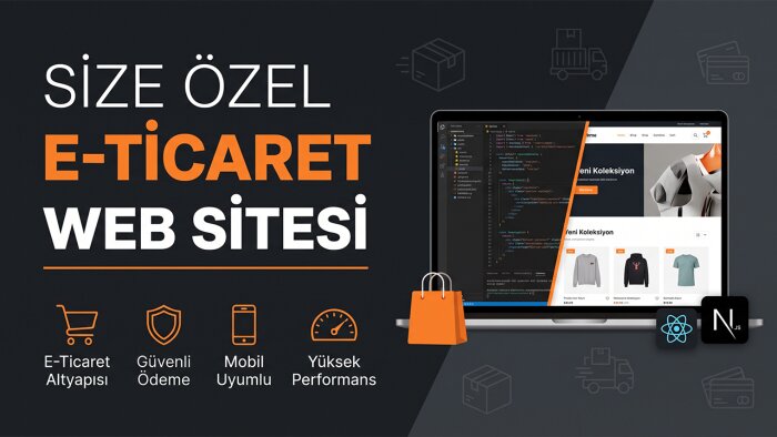 sizin için özel e-ticaret sitesi yapabilirim