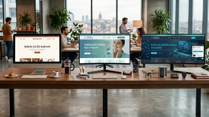 profesyonel ve güvenilir web siteleri hazırlıyorum