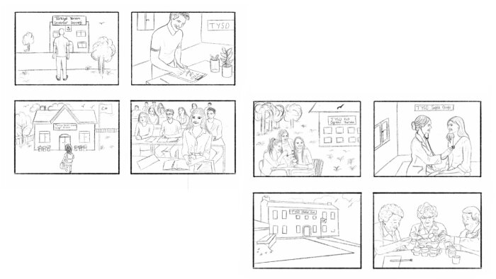 istediğiniz alanda/konuda storyboard yapabilirim