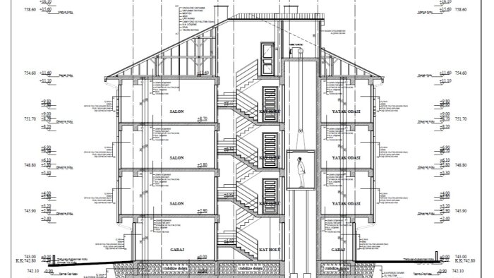 Autocad ile kesit çizimlerinizi yapabilirim