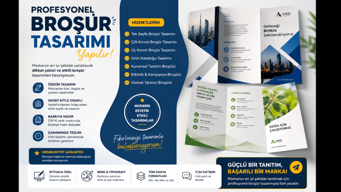 broşür tasarımı yaparım