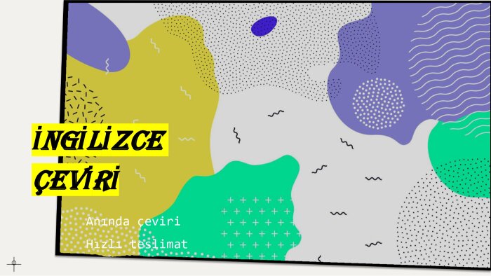 İngilizce çeviri yaparım