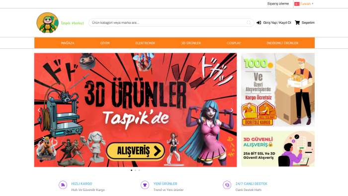 e-ticaret web sitenizi yapabilir ya da düzenleyebilirim