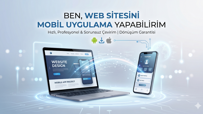 web sitesini mobil uygulama yapabilirim