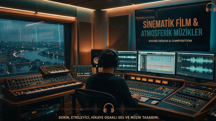 film ve sinematik videolar için beste yazarım