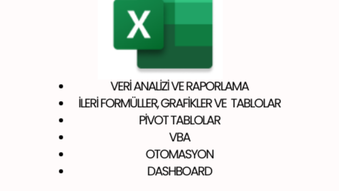 Excel üzerinde her sorununuzu çözüyorum