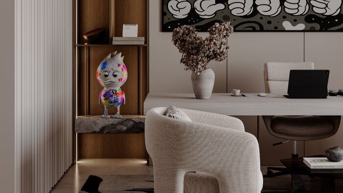 iç mimar ve 3D görselleştirme uzmanıyım