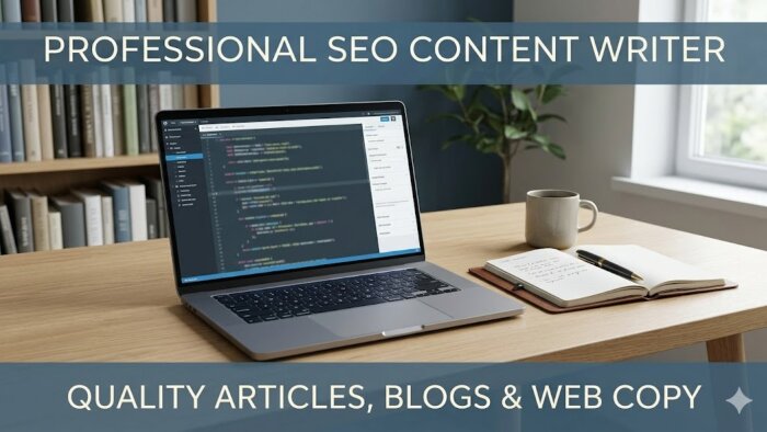 web siteniz için SEO uyumlu ve özgün içerikler yazarım