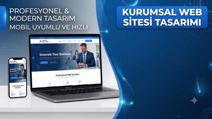 modern, hızlı ve SEO uyumlu kurumsal web sitesi tasarlarım