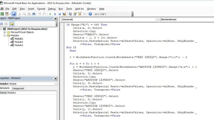excel işlerinizi yaparım