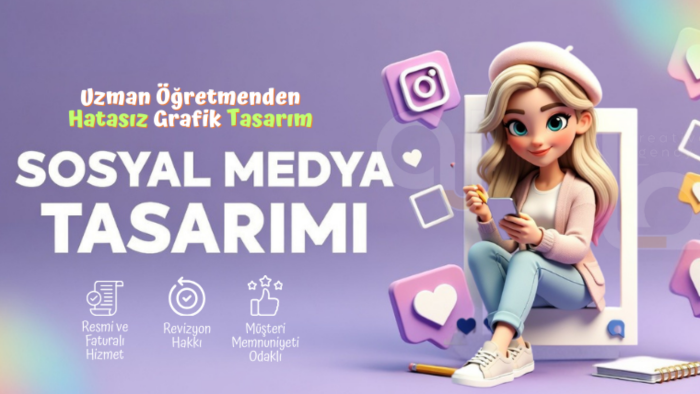 sosyal medya için özgün ve profesyonel tasarımlar yaparım