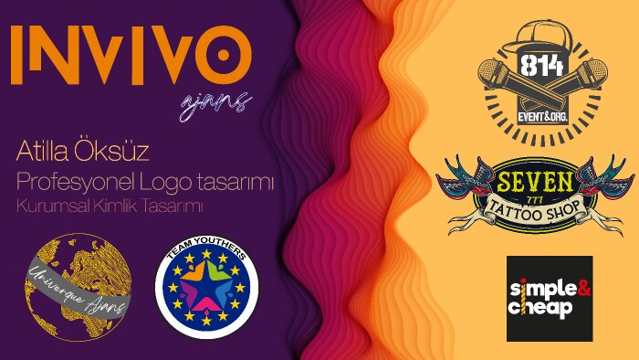 akılda kalıcı, anlaşılır ve ömürlük logo tasarımı yaparım
