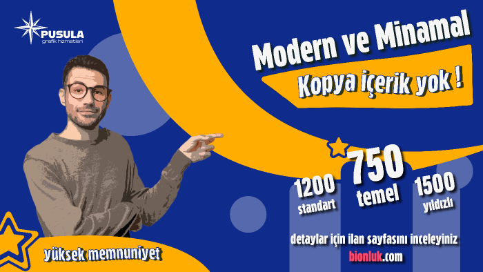 size özel modern logo tasarımı yapabilirim