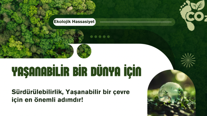 çevreye duyarlı proje planlaması ve süreç takibi yapıyorum