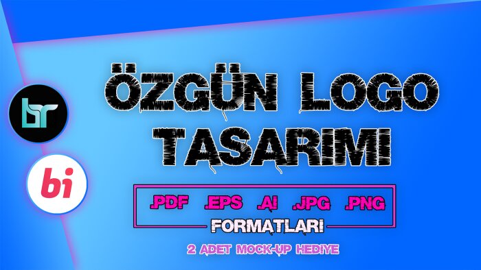 sizler için özgün copy paste olmayan logo tasarlayabilirim