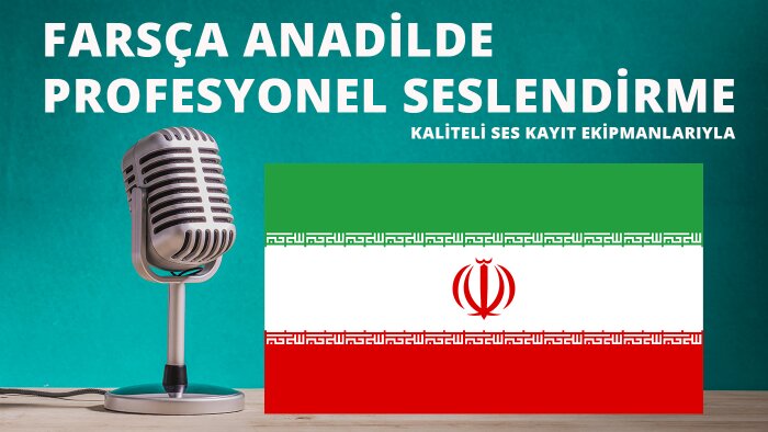 farsça profesyonel seslendirme yaparım